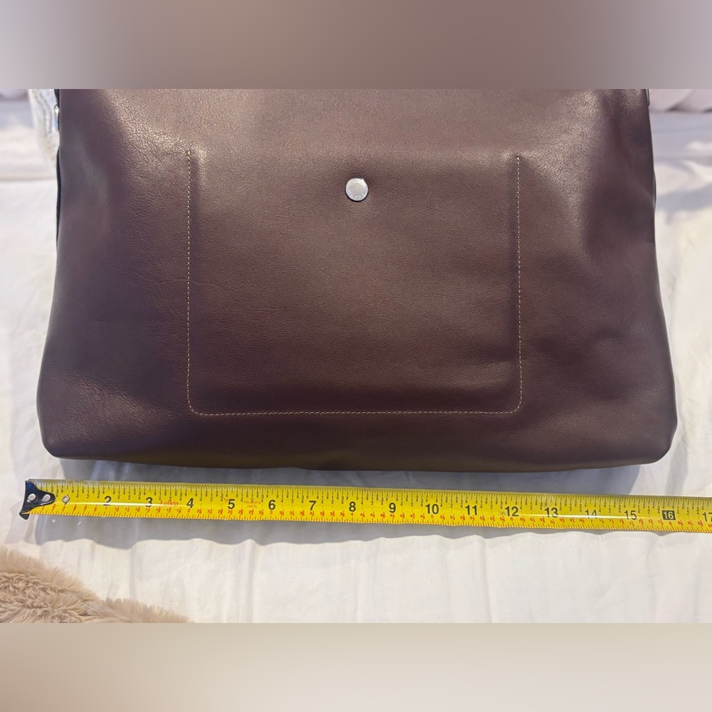 Coach Mott Messenger Bag 38/ Natural Grain Leather in Maple - Picture 3 of 12